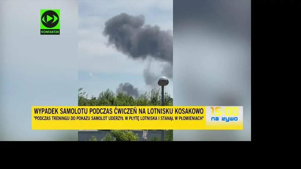 Pan Michał, który nagrał katastrofę samolotu w Gdyni