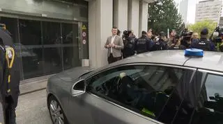 Ziobro doprowadzony przez policję 