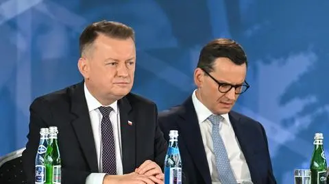 Mariusz Błaszczak i Mateusz Morawiecki