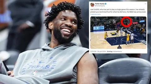Ręcznik nienawiści. Gwiazdor NBA ukarany, choć nawet nie zagrał w meczu 