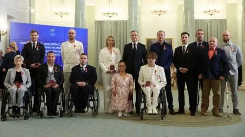 Prezydent RP odznaczył bohaterów igrzysk paralimpijskich w Paryżu