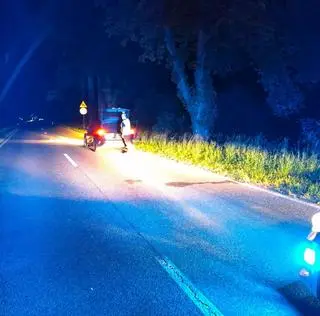 Ranny pieszy został przetransportowany do szpitala