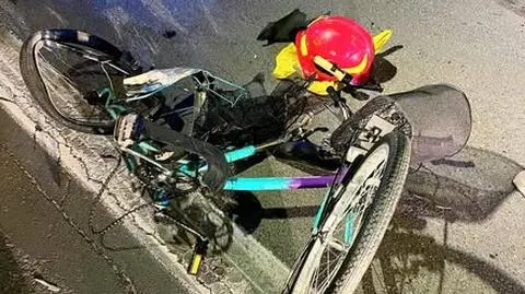 Śmiertelne potrącenie rowerzystki pod Łaskiem