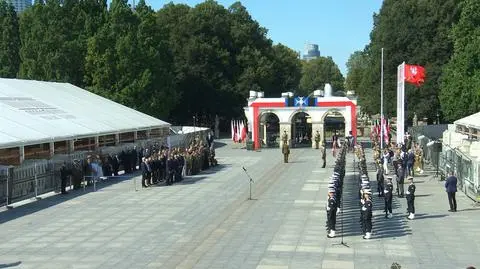 Uroczystości przed Grobem Nieznanego Żołnierza