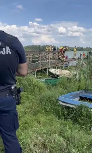 Wypadł z roweru wodnego i utonął