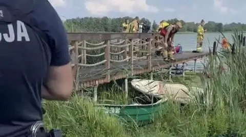 Wypadł z roweru wodnego i utonął