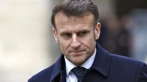 Prezydent Francji Emmanuel Macron