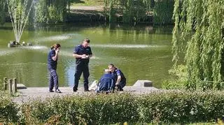 Mężczyznę uratowali policjanci, którzy promowali swój zwód na targach pracy