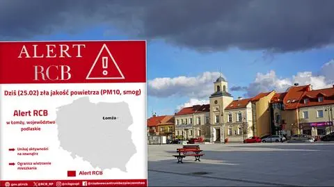 "Ogranicz wietrzenie mieszkania". RCB rozesłało alert 