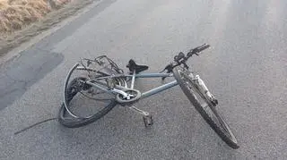 Tragiczny wypadek w gminie Moszczenica. Nie żyje rowerzysta