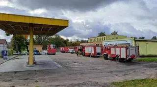 Pożar hali