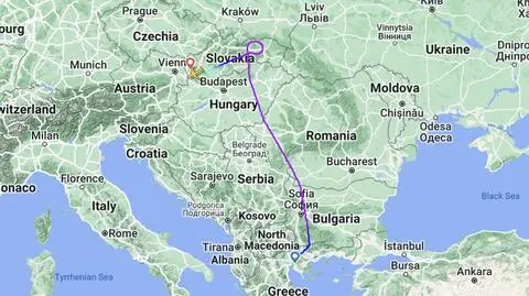 Samolot nie został wpuszczony do polskiej przestrzeni powietrznej
