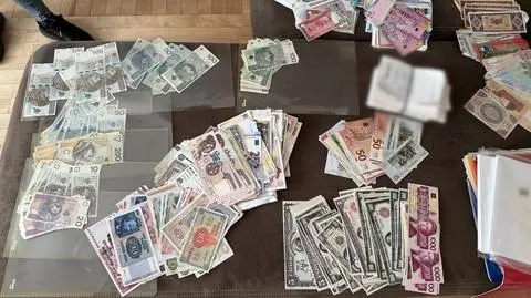CBŚP zatrzymało fałszerza banknotów wielu państw         