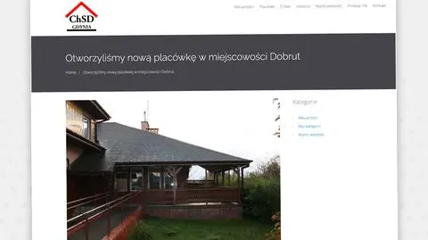 Schronisko dla osób bezdomnych w Dobrucie