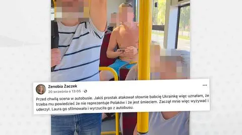 Zrzut ekranu z wpisu Zenobii Żaczek