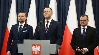Zbigniew Bogucki, Karol Nawrocki, Paweł Szefernaker 