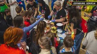 Sztab WOŚP w Edynburgu