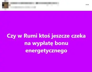 Internauci pytają o wypłaty bonu energetycznego 
