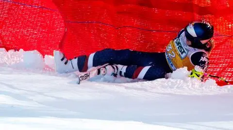 Upadek tuż przed metą. Vonn poturbowała się w Cortinie d'Ampezzo 