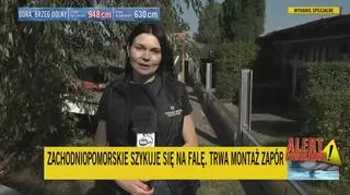 Zachodniopomorskie szykuje się na falę. Trwa montaż zapór