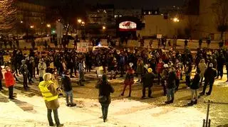 Protest w Katowicach