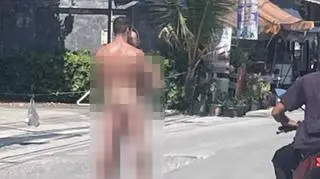 Para Polaków nago na ulicy w Tajlandii