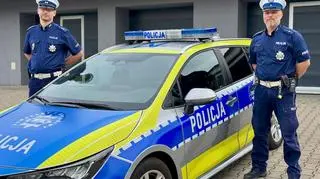 Policjanci pomogli matce z dzieckiem dojechać do szpitala