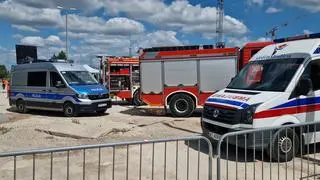 Symulacja zderzenia pociągu z samochodem