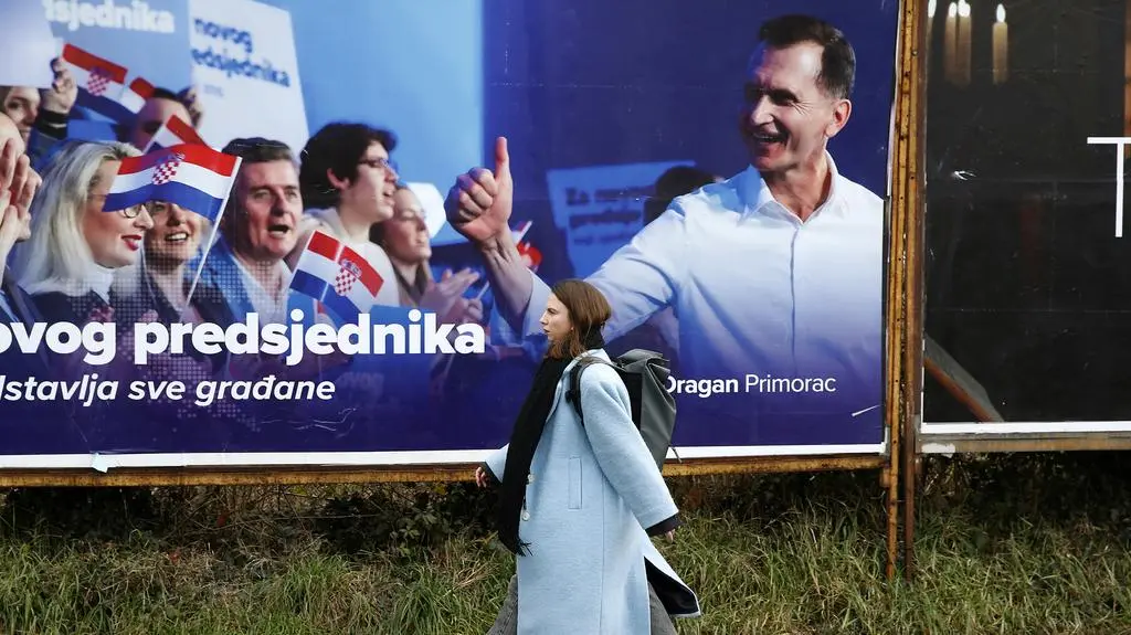 Plakat wyborczy Dragana Primoraca