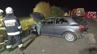 Tragiczny wypadek pod Bełchatowem. Nie żyje 36-latek