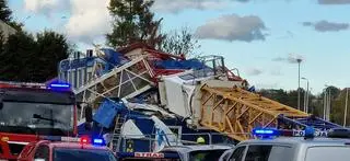 Tragiczny wypadek na budowie siedziby sądu w Wieliczce