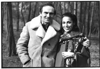 Samuel Pisar z żoną Judith
