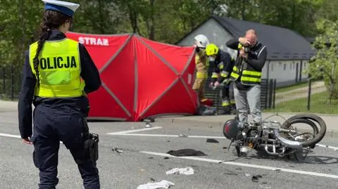 Tragiczny wypadek z udziałem motocyklisty na Pomorzu