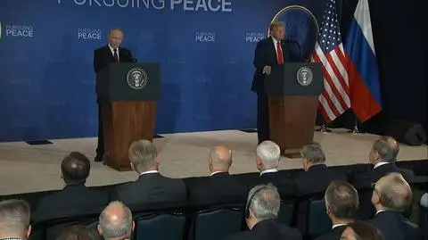 Konferencja Władimira Putina i Donalda Trumpa