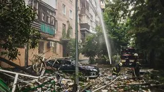 Rosyjski atak na Charków