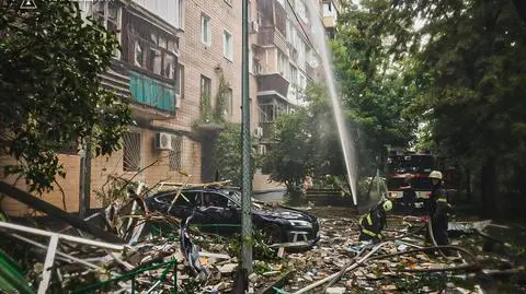 Rosyjski atak na Charków