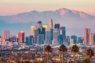 Los Angeles, jedno z miast symboli Kalifornii.
