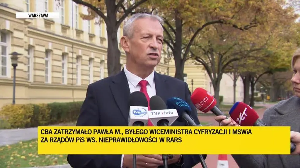 Zarzuty dla byłego wiceministra Pawła M