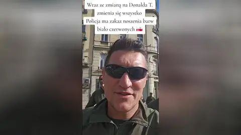 "Tuskoland" zakazał flag Polski na mundurach? Policja wyjaśnia 
