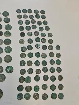 Na polu w Bukowcu Wielkim odkryto skarb srebrnych monet z XVII wieku
