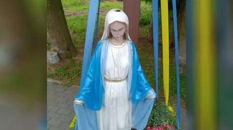Mężczyzna zniszczył figurkę Matki Boskiej 