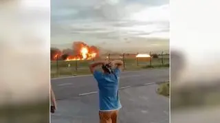 Tak wyglądał moment katastrofy w Radomiu