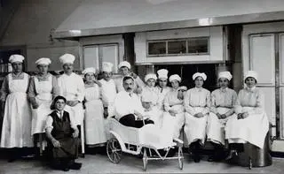 Personel kuchenny - początek lat 20. XX wieku