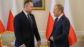 Godzina Nawrockiego i Tuska w pałacu