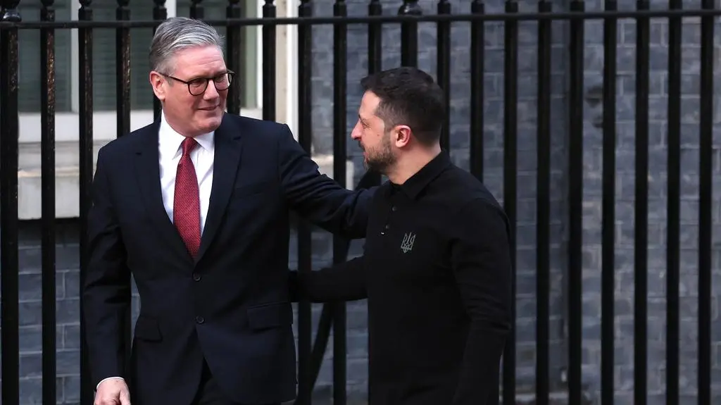 Starmer i Zełenski spotkali się w sobotę w Londynie