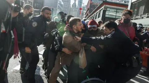 Protest w Nowym Jorku