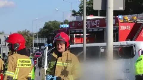 Dwie osoby trafiły do szpitala