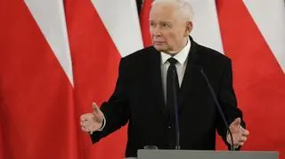 Jarosław Kaczyński w Sejmie