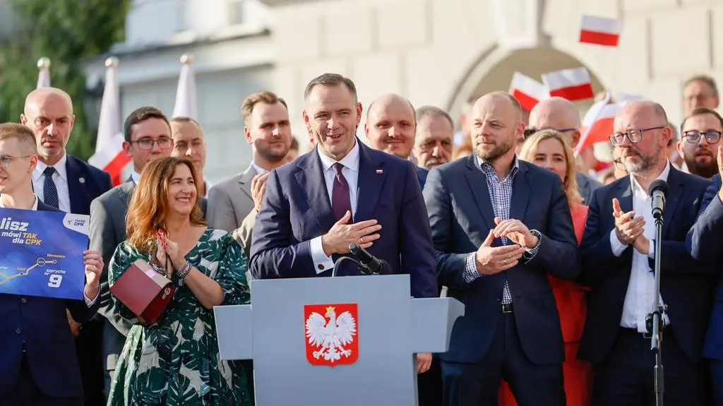 Prezydent w trakcie wizyty w Kaliszu