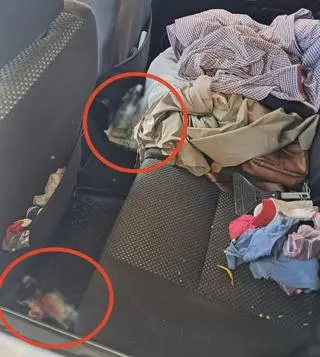Miał w aucie opróżnione butelki po wódce  